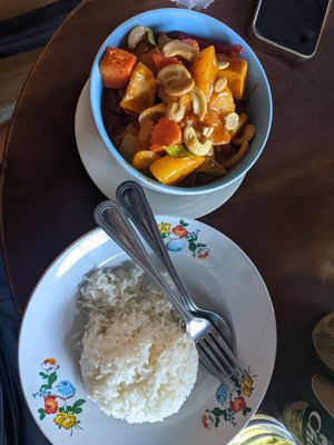Massaman at 89 Cafe in Krabi