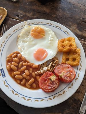 Also came with 2 slices of toast at 89 Cafe in Krabi