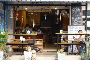 From the outside. at 89 Cafe in Krabi