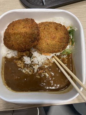 Pumpkin katsu with rice   at Wasabi - Ealing Broadway in West London