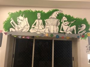 Happy animals at Ubuntu Eat in Kolkata