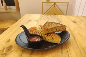 Chycken Sandwich at Ubuntu Eat in Kolkata