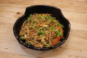 Veg Hakka Wheat Noodles at Ubuntu Eat in Kolkata