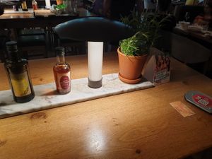Table at Vapiano in Munich