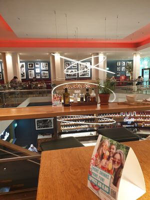 Inside at Vapiano in Munich