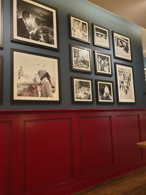 Decorations at Vapiano in Munich