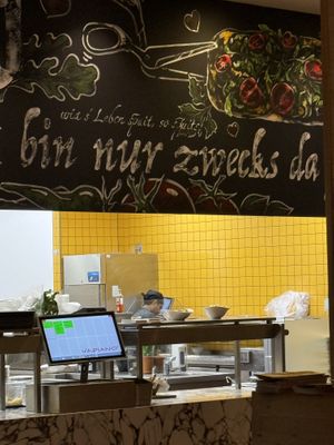 inside  at Vapiano in Munich