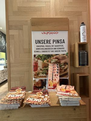 inside  at Vapiano in Munich