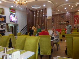 Interior  at Hare Krishna Indian Restaurant in Pattaya