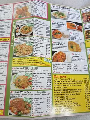 Card 2 at Mays Thai Bistro in Bad Salzuflen