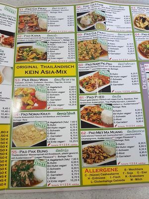 Card 3 at Mays Thai Bistro in Bad Salzuflen