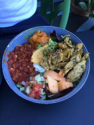 Mexican Bowl  at Nude Food in Augsburg