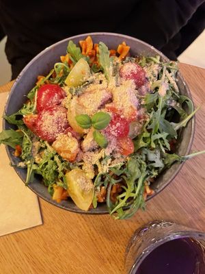 Pasta bowlognese  at Nude Food in Augsburg