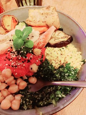 Bowl habibi at Nude Food in Augsburg