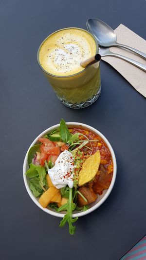 Tapas sized mexican bowl at Nude Food in Augsburg