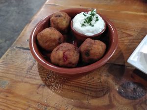 Croquetas at La Batisfera Cafeteria in Valencia