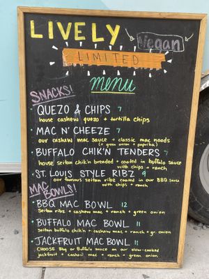 so difficult to choose so I had a bowl! at Lively Up Yourself - Food Truck in Bend