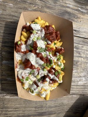 BBQ Mac  at Lively Up Yourself - Food Truck in Bend