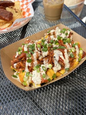 Jackfruit Mac  at Lively Up Yourself - Food Truck in Bend