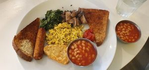 Saturday breakfast at Yogaya in Swansea