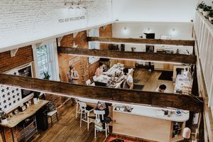 Bottom Level / Bar at The Refinery in Newburgh