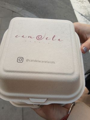 Takeaway at Candela Canela in Barcelona