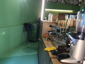 Coffee at Candela Canela in Barcelona