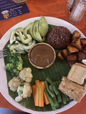 Buddha bowl   at Garlic Lane Restaurant in Kuta