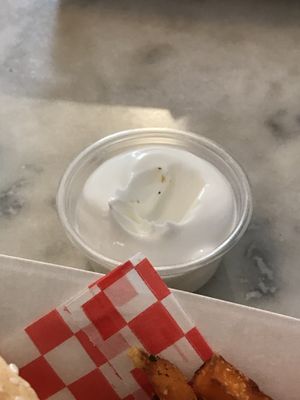 Mayonnaise vegan #Veganuary at 2VB  in Perpignan