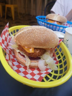 No chicken burger at 2VB  in Perpignan