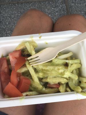 Cheesy potatoes fries   at OMG in SKG in Thessaloniki