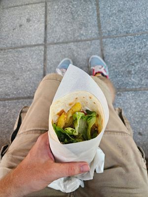 Gyros at OMG in SKG in Thessaloniki