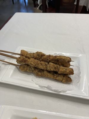 kebab  at Gongdelin Vegetarian Restaurant in Beijing