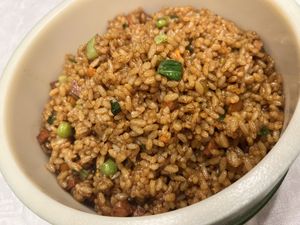 Fried rice was good   at Gongdelin Vegetarian Restaurant in Beijing