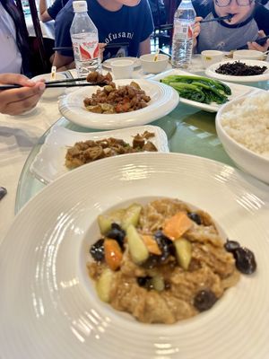   at Gongdelin Vegetarian Restaurant in Beijing