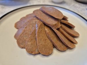 "Godlike" meat at Gongdelin Vegetarian Restaurant in Beijing
