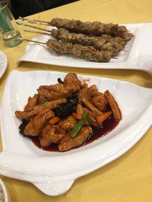 Kebab at Gongdelin Vegetarian Restaurant in Beijing