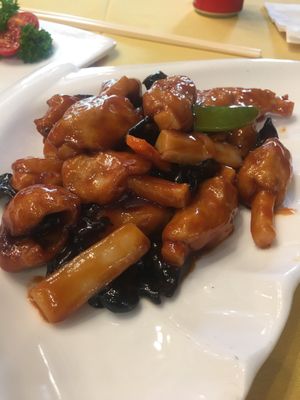 Ribs at Gongdelin Vegetarian Restaurant in Beijing