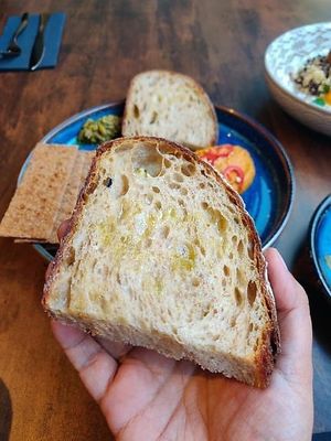 Homemade sourdough! 48hr ferment  at Tendril in London