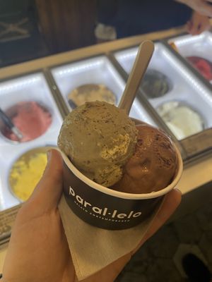 Pistacho y chocolate   at Parallelo in Barcelona
