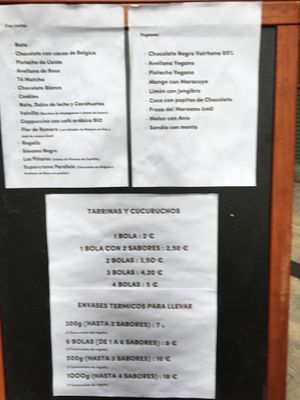 Menu 2 at Parallelo in Barcelona