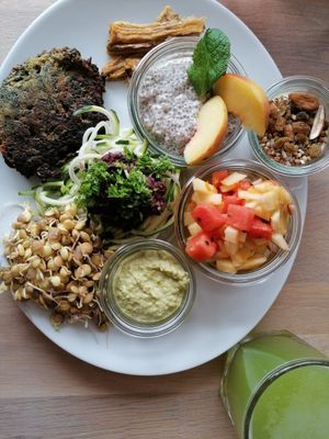 Delicious Sunday brunch at Green Love in Frederiksberg