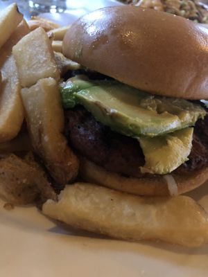 Impossible burger  at Cavalier in San Simeon