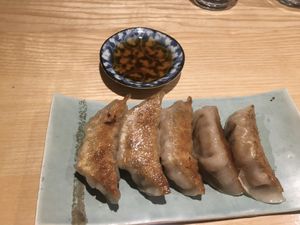 Vegan gyoza   at Yokota Ramen in Brest