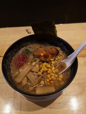 Vegan ramen at Yokota Ramen in Brest