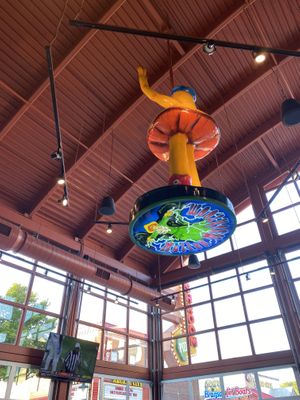 Inside at Mellow Mushroom in Branson