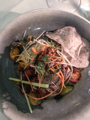 Vegan Degustation at Nautilus in Port Douglas