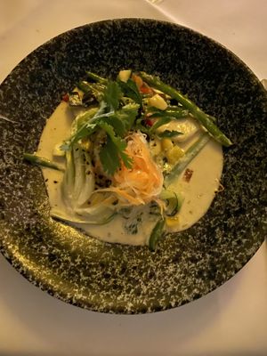 Curried Vegetables at Nautilus in Port Douglas