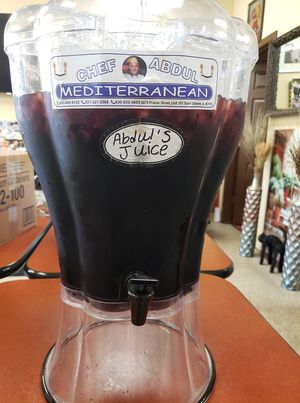 Fruity and refreshing! at Chef Abdul Mediterranean in St Charles