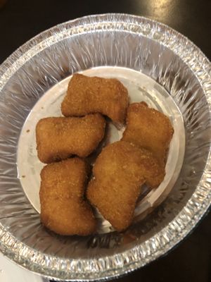 S9 golden soy nuggets   at Tofubox in Brooklyn